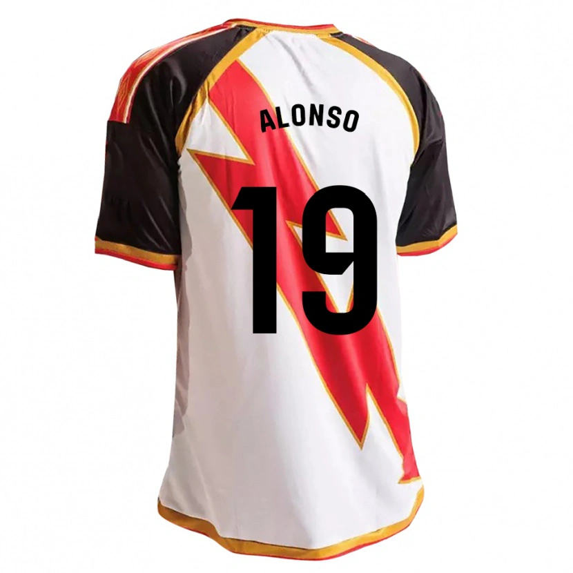 Danxen Herren Iván Alonso #19 Schwarz Rot Weiß Gold Heimtrikot Trikot 2026/27 T-Shirt