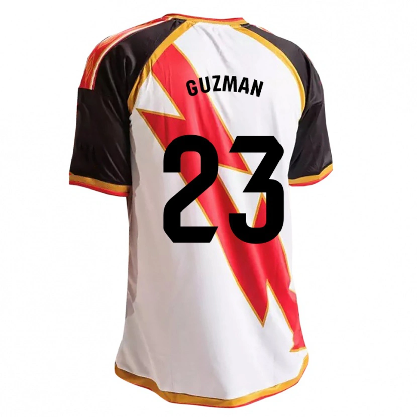 Danxen Herren Miguel Guzmán #23 Schwarz Rot Weiß Gold Heimtrikot Trikot 2026/27 T-Shirt