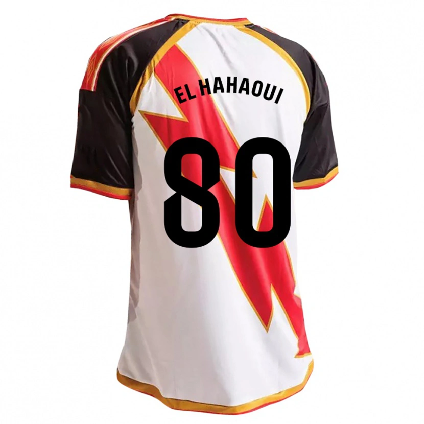 Danxen Herren Ayman El Hahaoui #80 Schwarz Rot Weiß Gold Heimtrikot Trikot 2026/27 T-Shirt