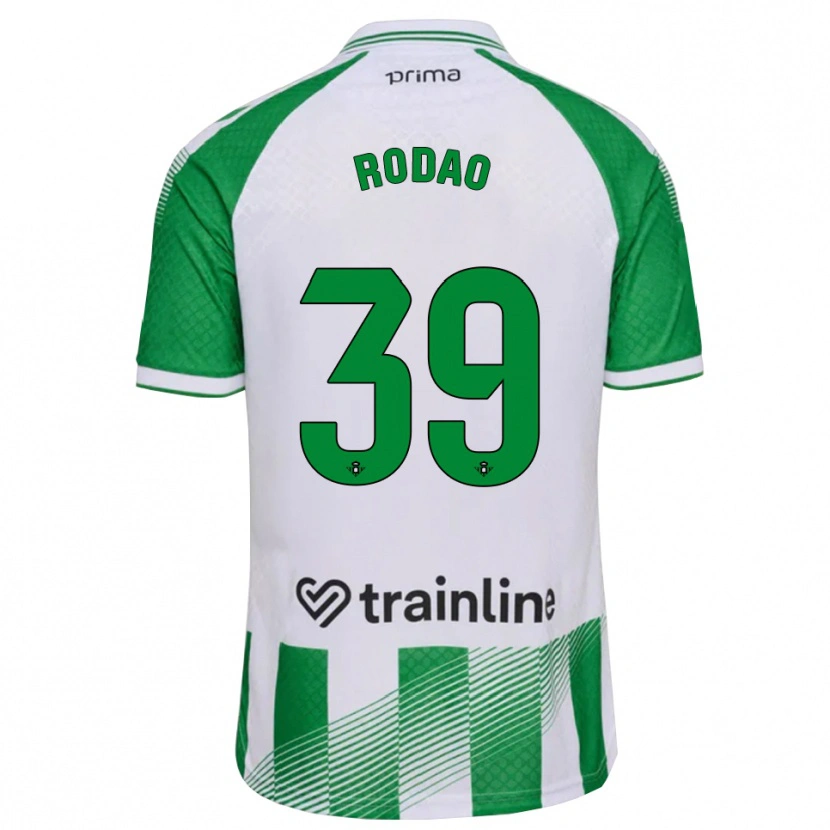 Danxen Herren Alba Rodao #39 Hellgrün Schwarz Weiß Heimtrikot Trikot 2026/27 T-Shirt