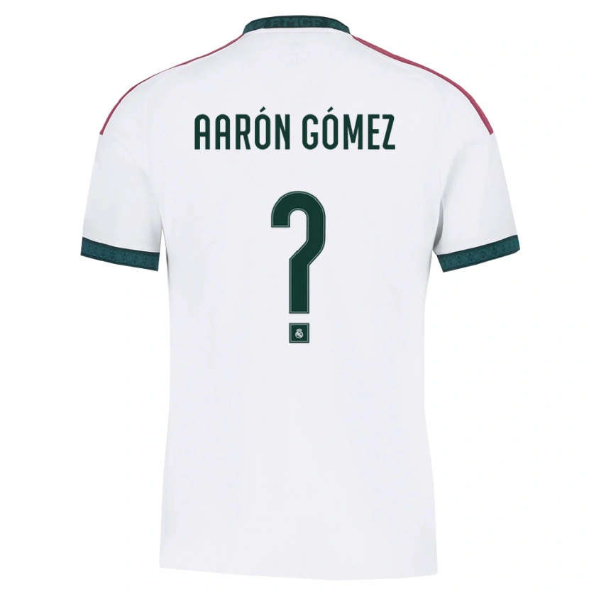 Danxen Herren Aarón Gómez #0 Dunkelgrün Weiß Rot Heimtrikot Trikot 2026/27 T-Shirt