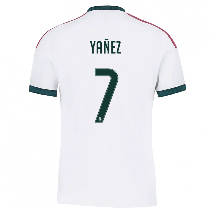 Danxen Herren Daniel Yáñez #7 Dunkelgrün Weiß Rot Heimtrikot Trikot 2026/27 T-Shirt