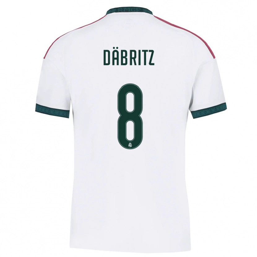 Danxen Herren Sara Däbritz #8 Dunkelgrün Weiß Rot Heimtrikot Trikot 2026/27 T-Shirt