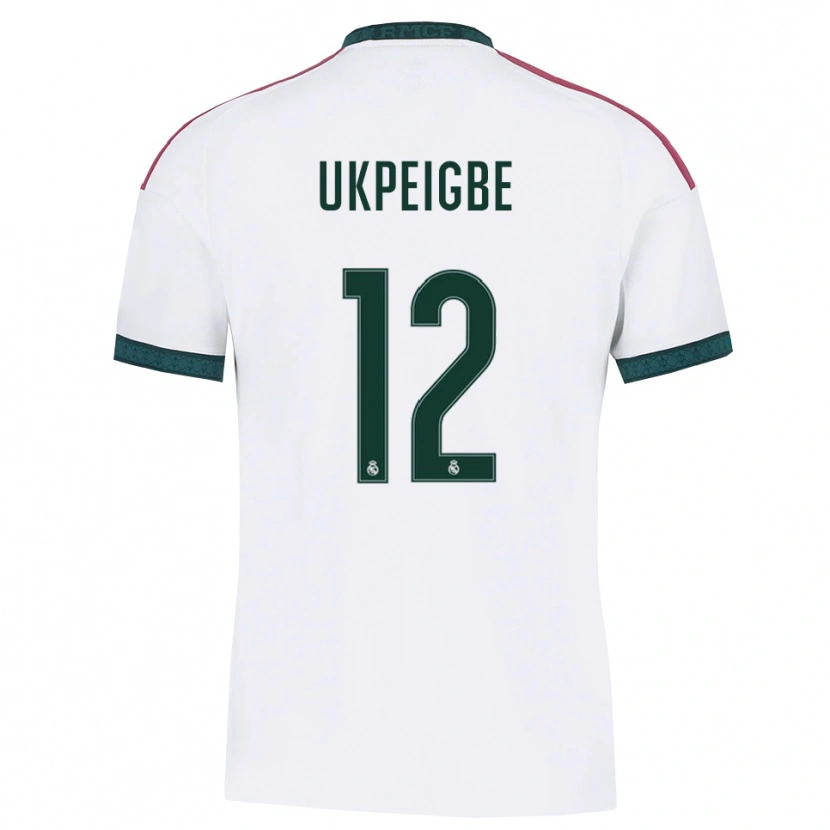 Danxen Herren Melvin Ukpeigbe #12 Dunkelgrün Weiß Rot Heimtrikot Trikot 2026/27 T-Shirt