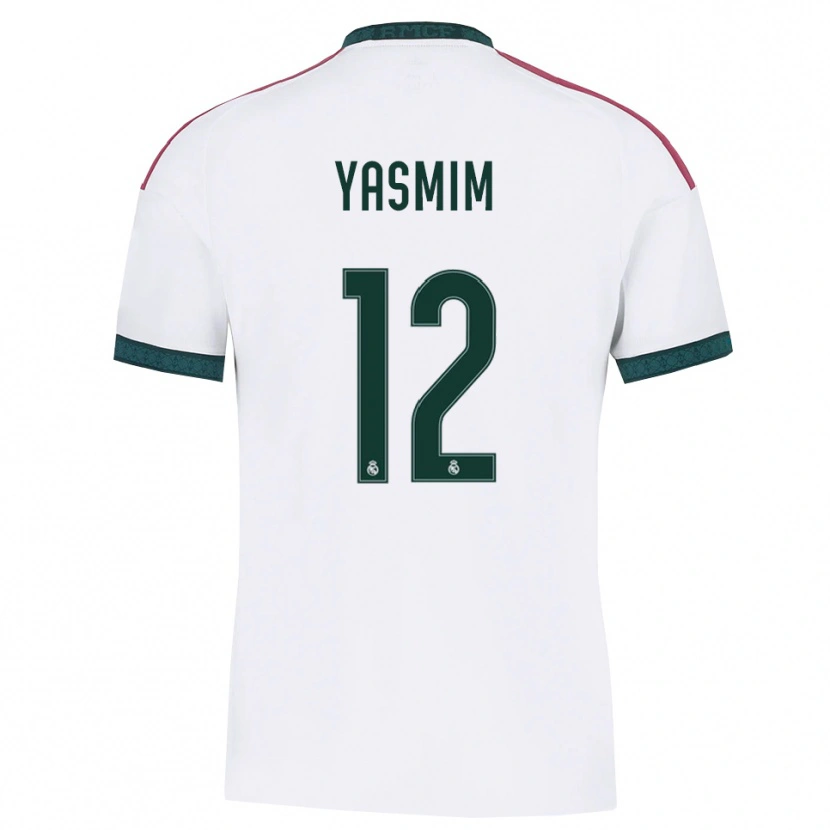 Danxen Herren Yasmim Assis Ribeiro #12 Dunkelgrün Weiß Rot Heimtrikot Trikot 2026/27 T-Shirt