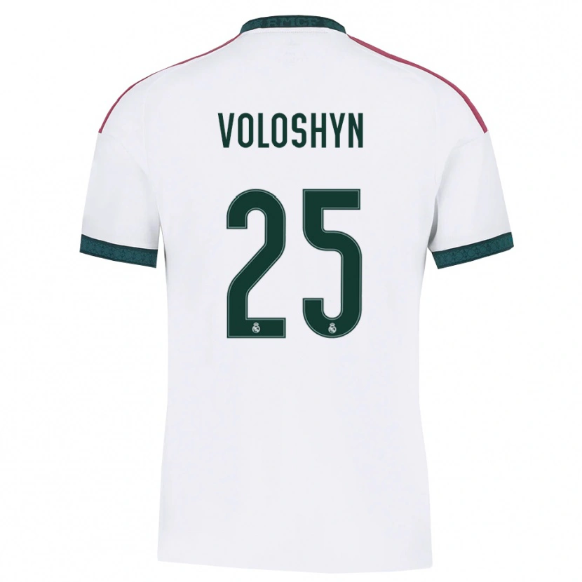 Danxen Herren Ilya Voloshyn #25 Dunkelgrün Weiß Rot Heimtrikot Trikot 2026/27 T-Shirt