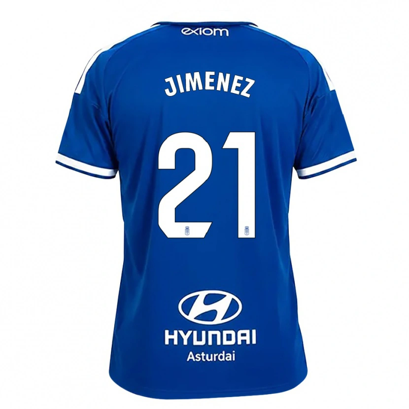 Danxen Herren David Jiménez #21 Mittelblau Weiß Heimtrikot Trikot 2026/27 T-Shirt