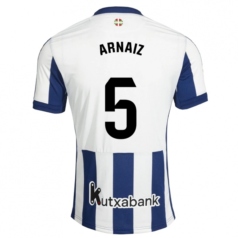 Danxen Herren Iris Arnaiz #5 Marineweiß Goldrute Heimtrikot Trikot 2026/27 T-Shirt