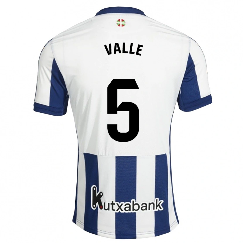 Danxen Herren Maria Valle #5 Marineweiß Goldrute Heimtrikot Trikot 2026/27 T-Shirt