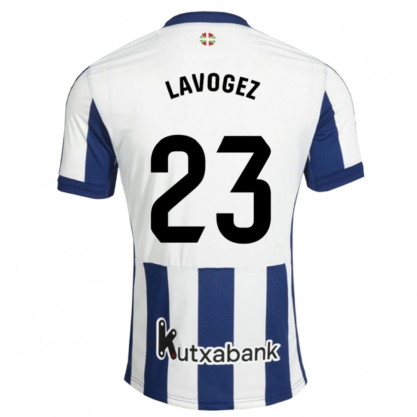 Danxen Herren Claire Lavogez #23 Marineweiß Goldrute Heimtrikot Trikot 2026/27 T-Shirt