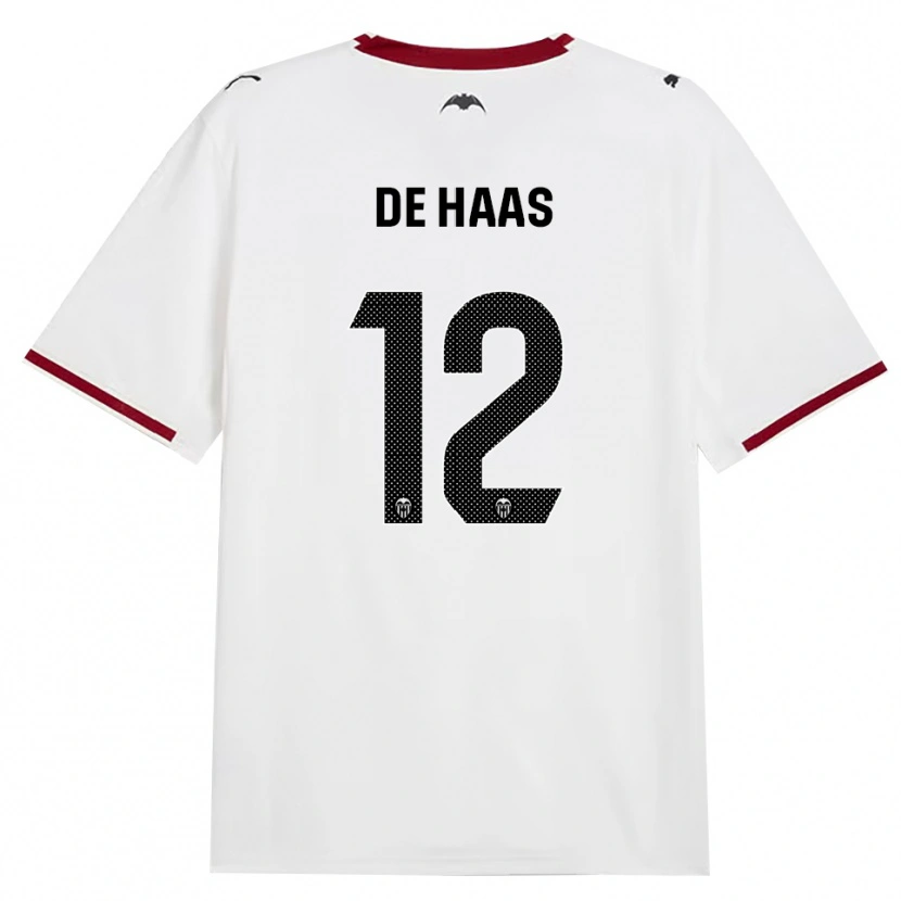 Danxen Herren Justin De Haas #12 Schwarz Weiß Rot Gelb Heimtrikot Trikot 2026/27 T-Shirt