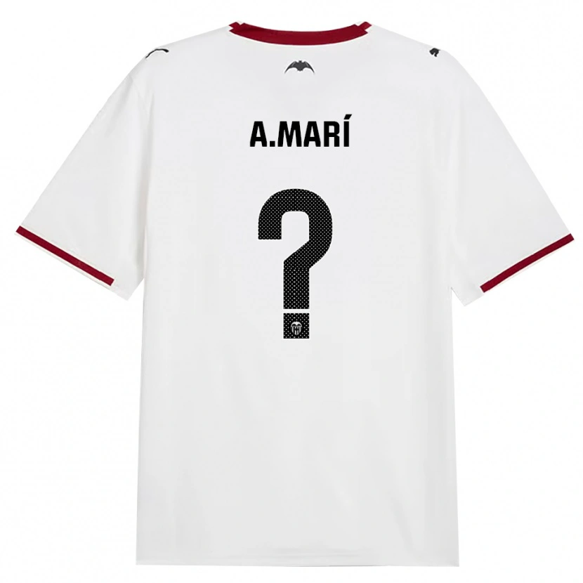 Danxen Herren Alberto Marí #0 Schwarz Weiß Rot Gelb Heimtrikot Trikot 2026/27 T-Shirt