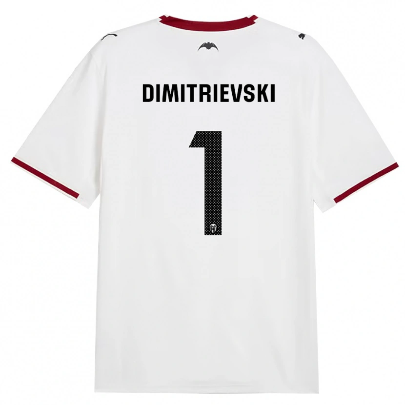 Danxen Herren Stole Dimitrievski #1 Schwarz Weiß Rot Gelb Heimtrikot Trikot 2026/27 T-Shirt
