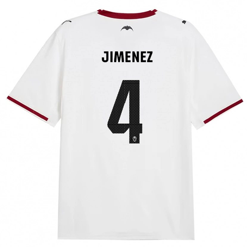 Danxen Herren Maria Jimenez #4 Schwarz Weiß Rot Gelb Heimtrikot Trikot 2026/27 T-Shirt