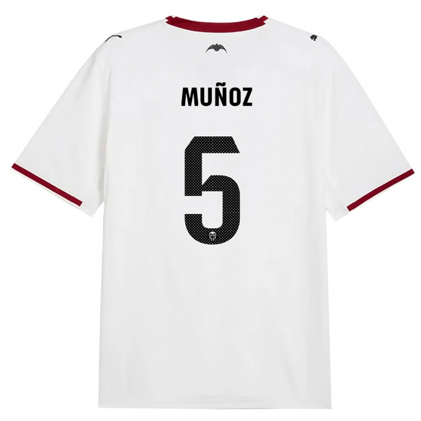 Danxen Herren Iván Muñoz #5 Schwarz Weiß Rot Gelb Heimtrikot Trikot 2026/27 T-Shirt