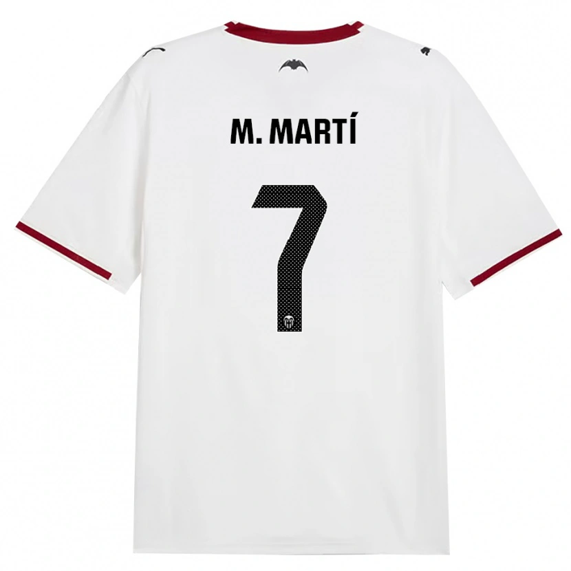 Danxen Herren Marina Martí #7 Schwarz Weiß Rot Gelb Heimtrikot Trikot 2026/27 T-Shirt