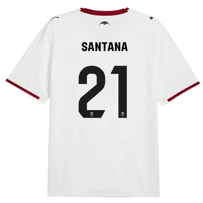 Danxen Herren Ismael Santana #21 Schwarz Weiß Rot Gelb Heimtrikot Trikot 2026/27 T-Shirt
