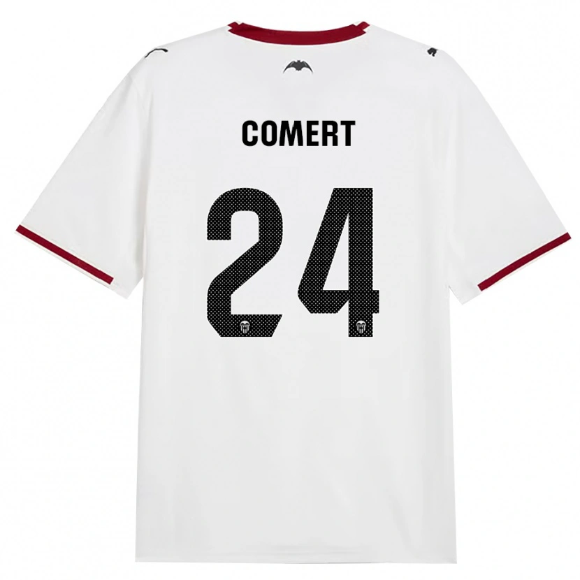 Danxen Herren Eray Comert #24 Schwarz Weiß Rot Gelb Heimtrikot Trikot 2026/27 T-Shirt