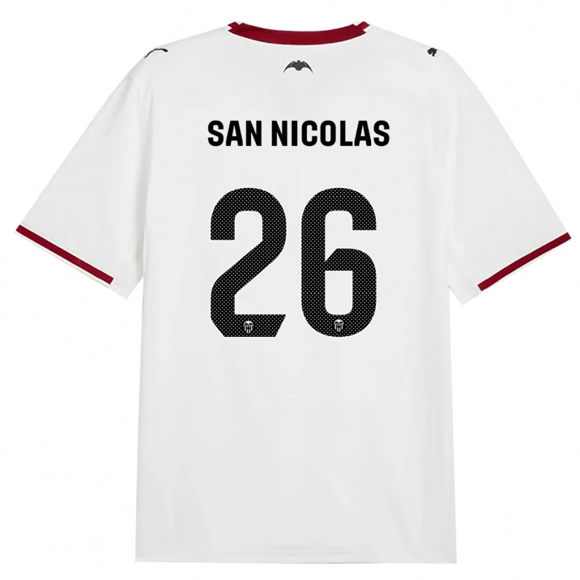Danxen Herren Olga San Nicolas #26 Schwarz Weiß Rot Gelb Heimtrikot Trikot 2026/27 T-Shirt