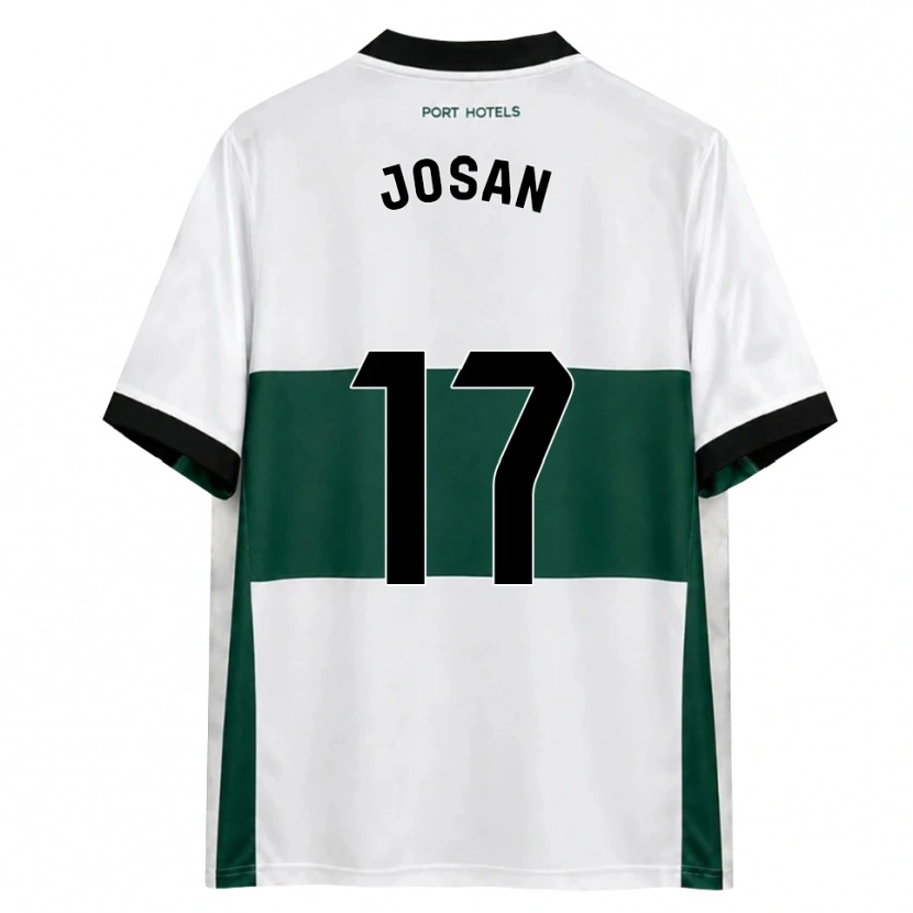 Danxen Herren José Antonio Ferrández Pomares #17 Grün Weiß Rot Heimtrikot Trikot 2026/27 T-Shirt