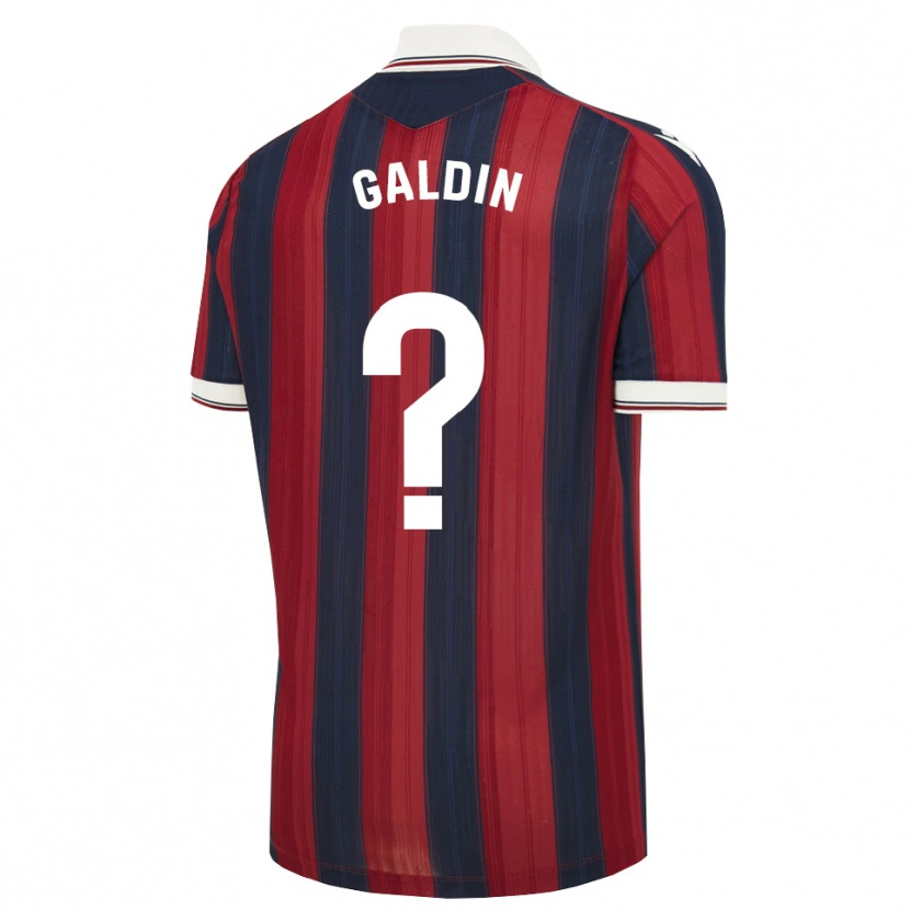 Danxen Herren Igor Galdin #0 Mitternachtsblau Rot Heimtrikot Trikot 2026/27 T-Shirt
