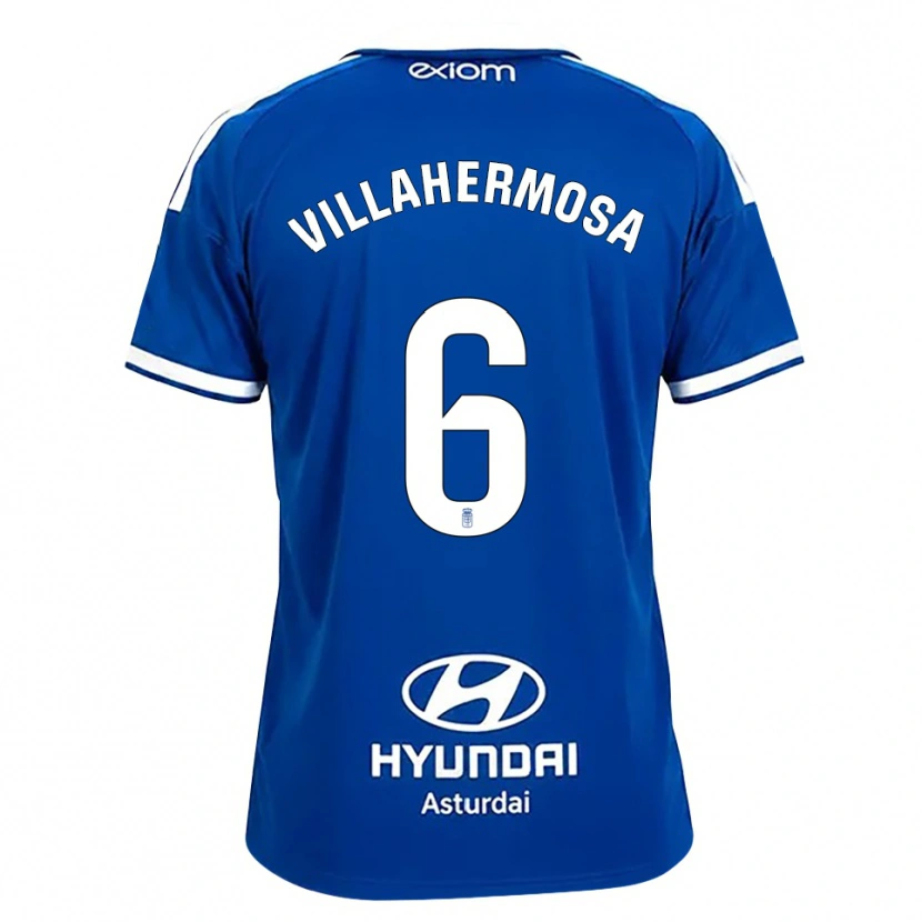 Danxen Herren Dani Villahermosa #6 Mittelblau Weiß Heimtrikot Trikot 2026/27 T-Shirt