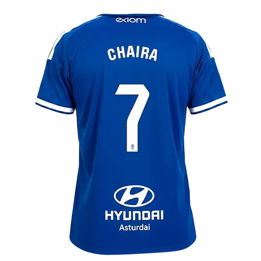 Danxen Herren Ilyas Chaira #7 Mittelblau Weiß Heimtrikot Trikot 2026/27 T-Shirt
