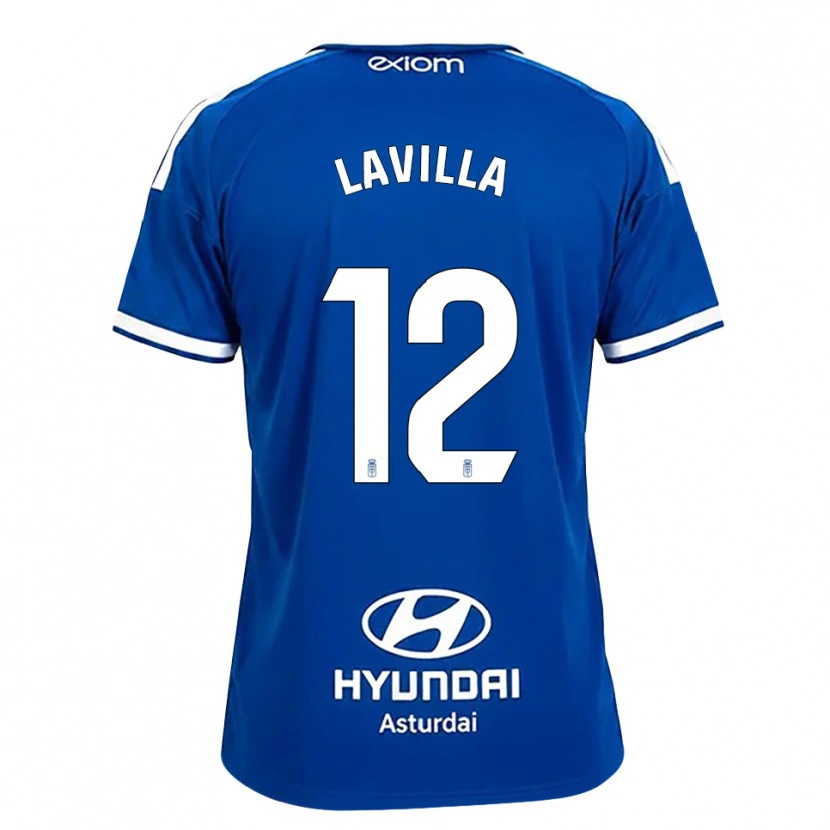 Danxen Herren Martín Lavilla #12 Mittelblau Weiß Heimtrikot Trikot 2026/27 T-Shirt