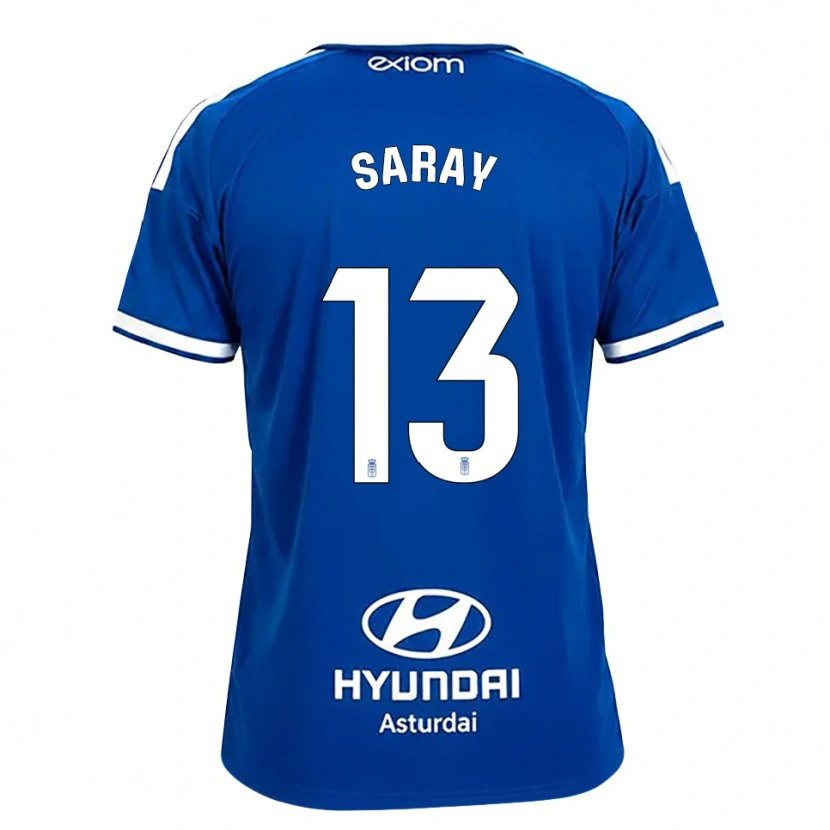 Danxen Herren Saray Vázquez Alonso #13 Mittelblau Weiß Heimtrikot Trikot 2026/27 T-Shirt