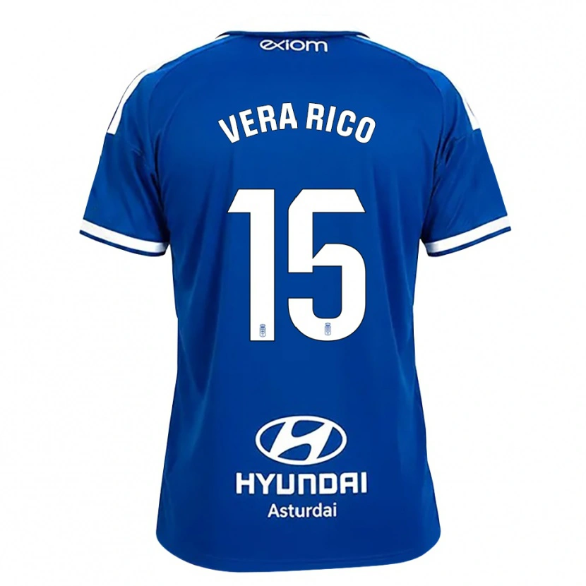 Danxen Herren Vera Rico #15 Mittelblau Weiß Heimtrikot Trikot 2026/27 T-Shirt