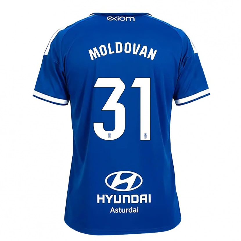 Danxen Herren Horațiu Moldovan #31 Mittelblau Weiß Heimtrikot Trikot 2026/27 T-Shirt