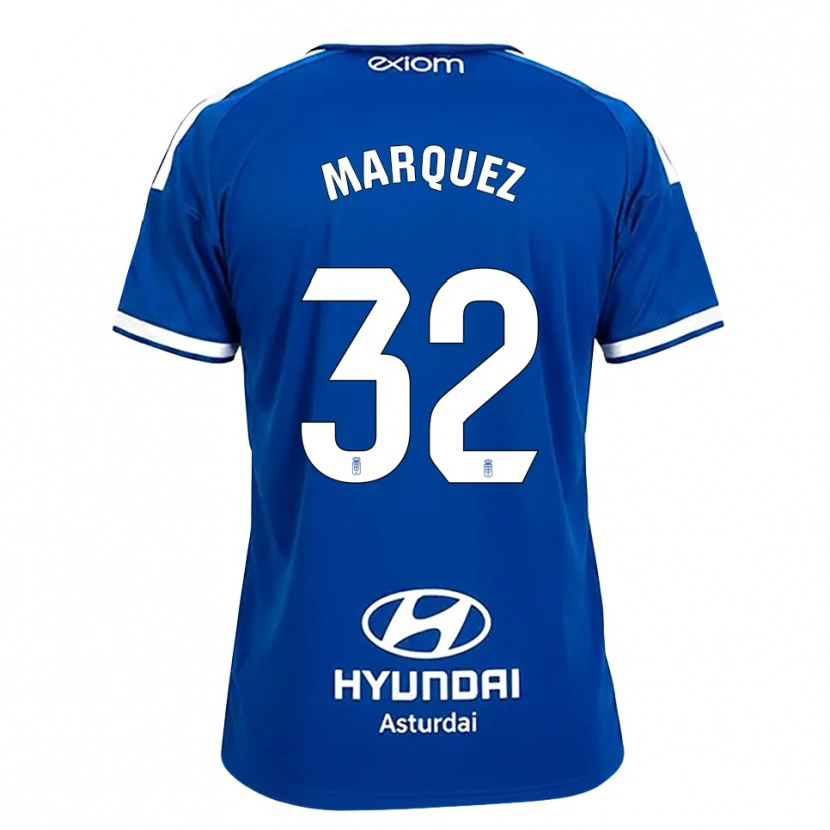 Danxen Herren Gerard Marquez #32 Mittelblau Weiß Heimtrikot Trikot 2026/27 T-Shirt