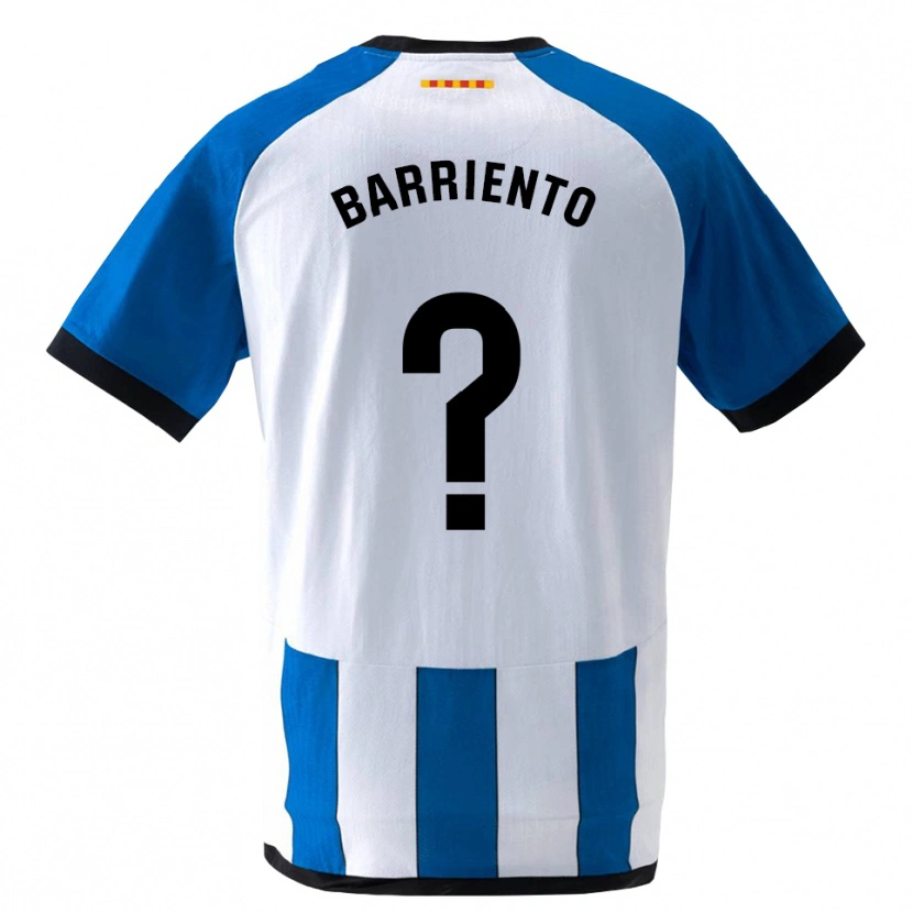 Danxen Herren Darek Barriento #0 Königsblau Weiß Heimtrikot Trikot 2026/27 T-Shirt