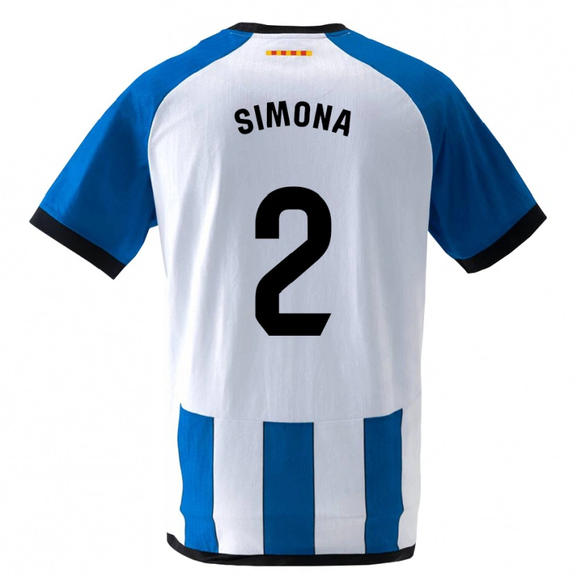 Danxen Herren Estefanía Botero Granda #2 Königsblau Weiß Heimtrikot Trikot 2026/27 T-Shirt