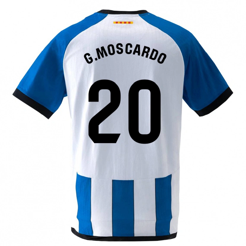 Danxen Herren Gabriel Moscardo #20 Königsblau Weiß Heimtrikot Trikot 2026/27 T-Shirt