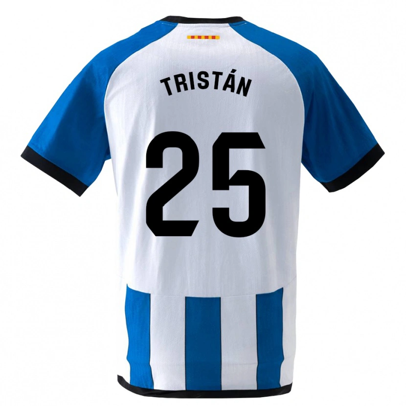 Danxen Herren Pol Tristán #25 Königsblau Weiß Heimtrikot Trikot 2026/27 T-Shirt
