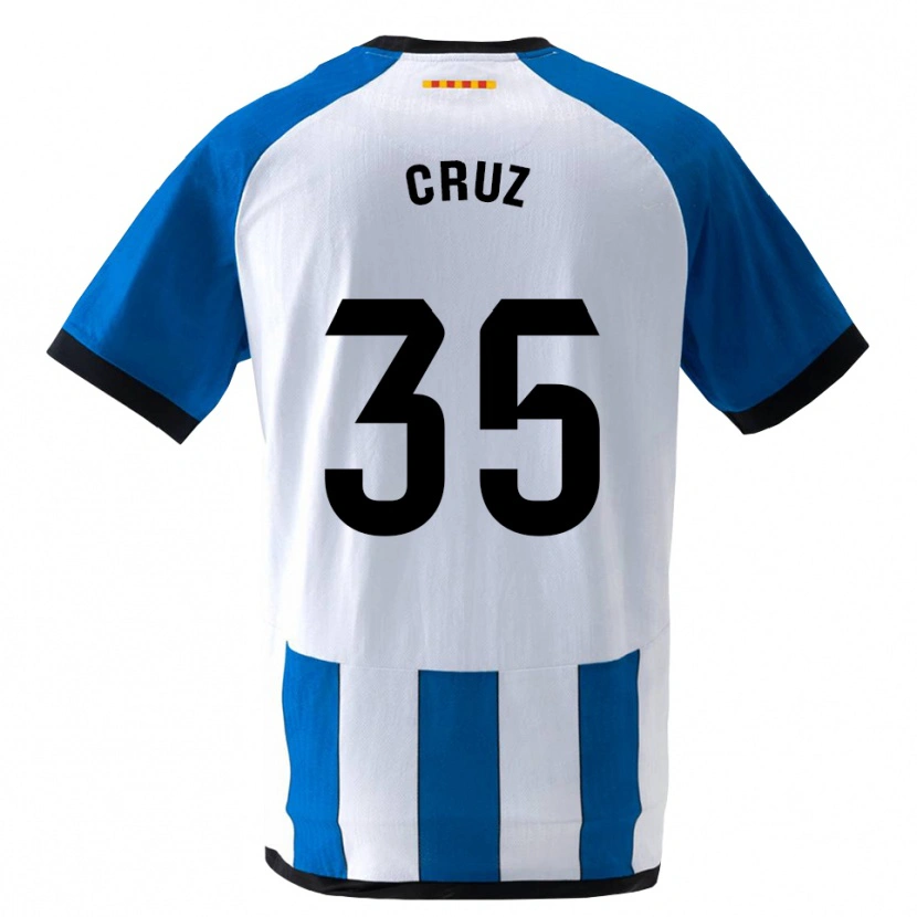 Danxen Herren Denis Cruz #35 Königsblau Weiß Heimtrikot Trikot 2026/27 T-Shirt
