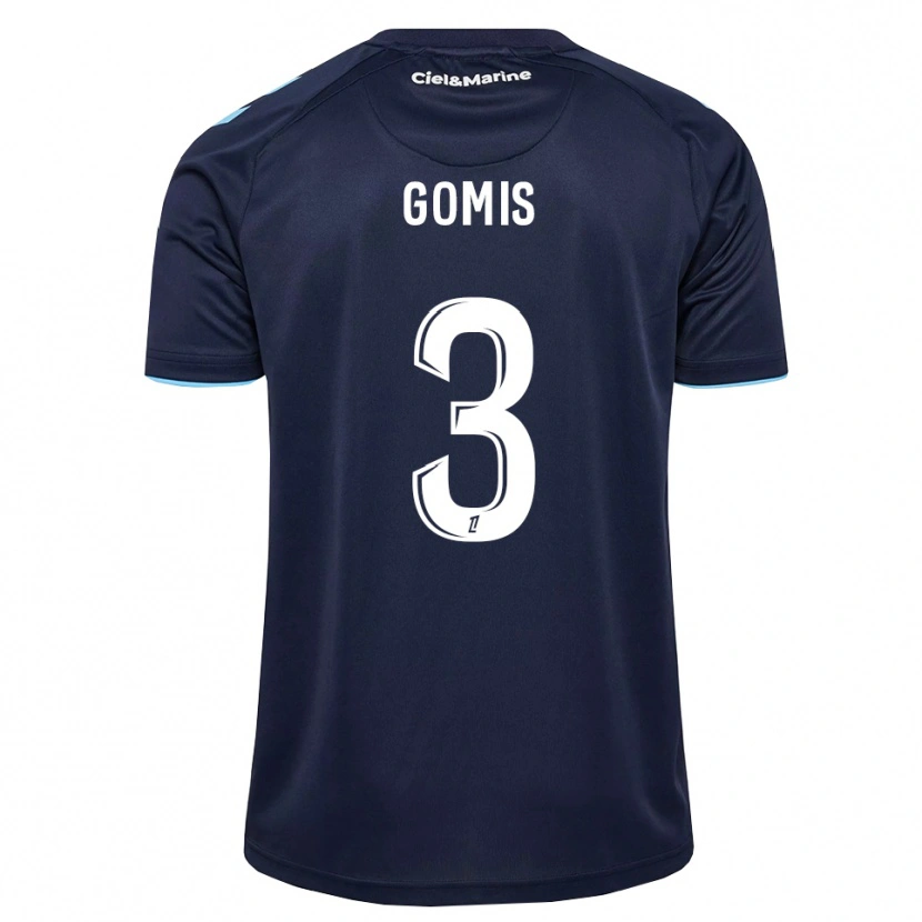 Danxen Herren Georges Gomis #3 Kornblumenblau Mitternachtsblau Heimtrikot Trikot 2026/27 T-Shirt