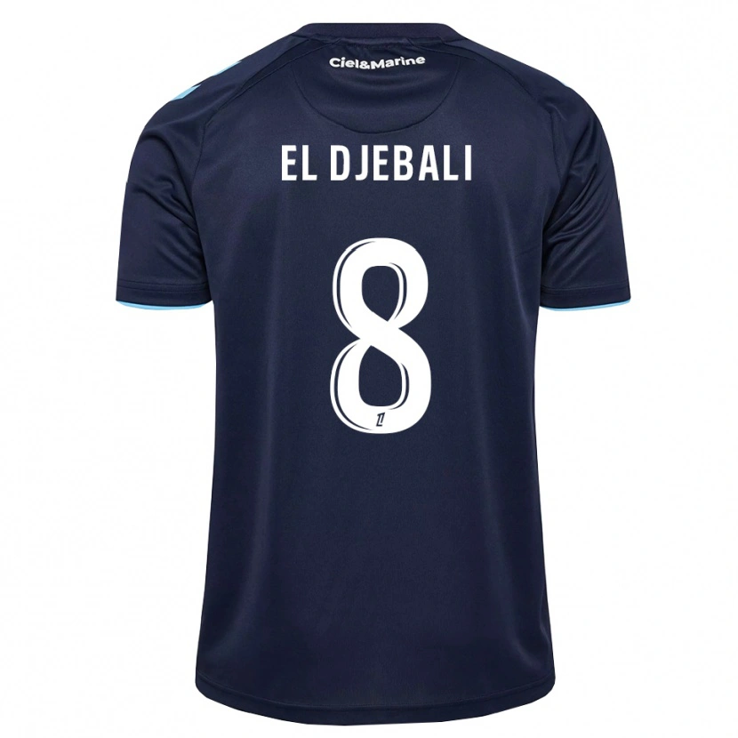 Danxen Herren Rayan El Djebali #8 Kornblumenblau Mitternachtsblau Heimtrikot Trikot 2026/27 T-Shirt