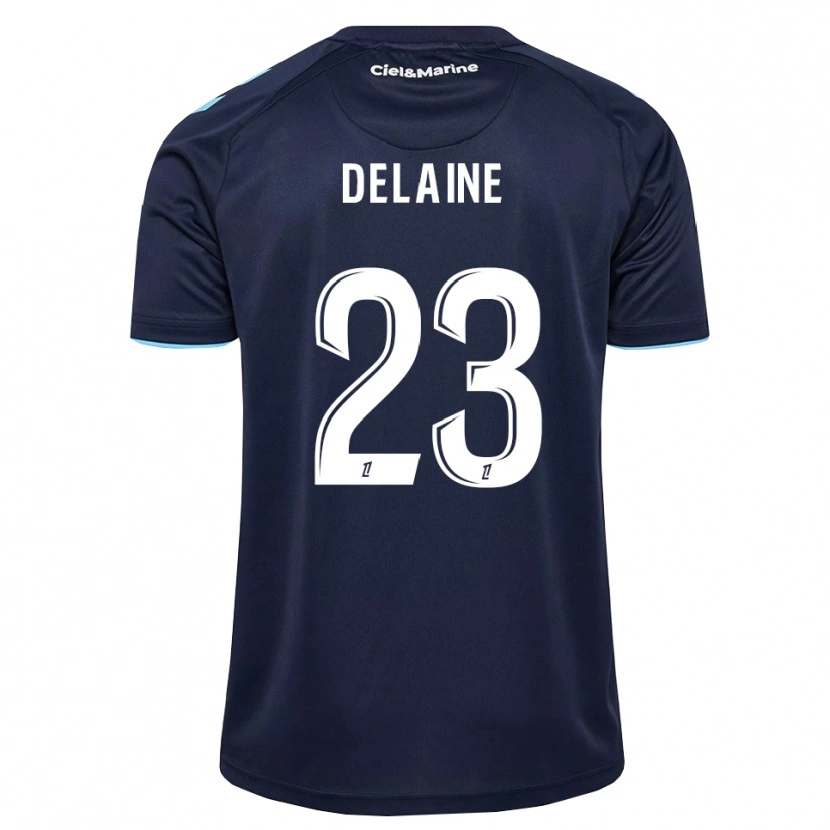 Danxen Herren Thomas Delaine #23 Kornblumenblau Mitternachtsblau Heimtrikot Trikot 2026/27 T-Shirt