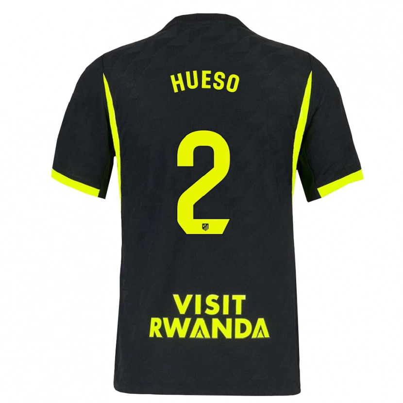 Danxen Herren Romeo Hueso #2 Hellgrün Schwarz Auswärtstrikot Trikot 2026/27 T-Shirt
