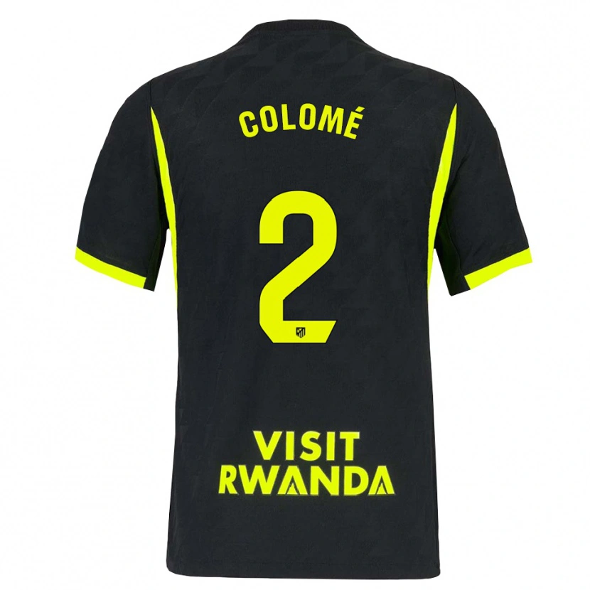 Danxen Herren Jan Colomé #2 Hellgrün Schwarz Auswärtstrikot Trikot 2026/27 T-Shirt