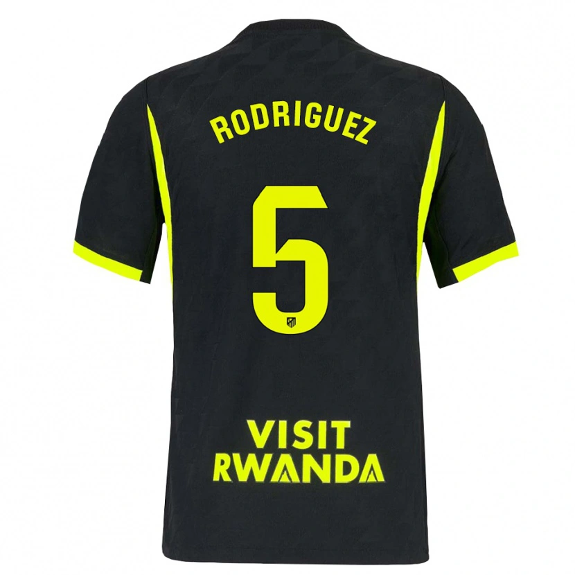 Danxen Herren Cinta Rodriguez #5 Hellgrün Schwarz Auswärtstrikot Trikot 2026/27 T-Shirt