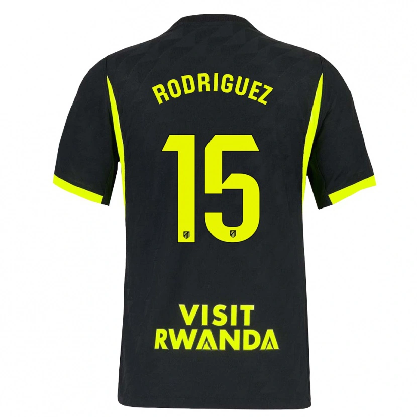 Danxen Herren Cinta Rodríguez #15 Hellgrün Schwarz Auswärtstrikot Trikot 2026/27 T-Shirt