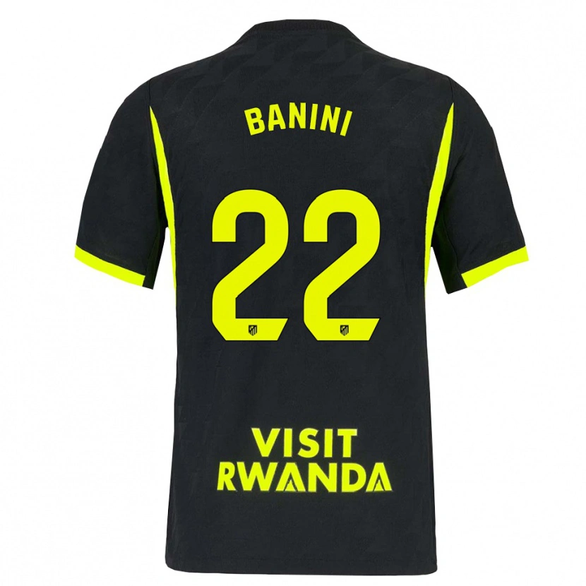 Danxen Herren Estefania Banini #22 Hellgrün Schwarz Auswärtstrikot Trikot 2026/27 T-Shirt