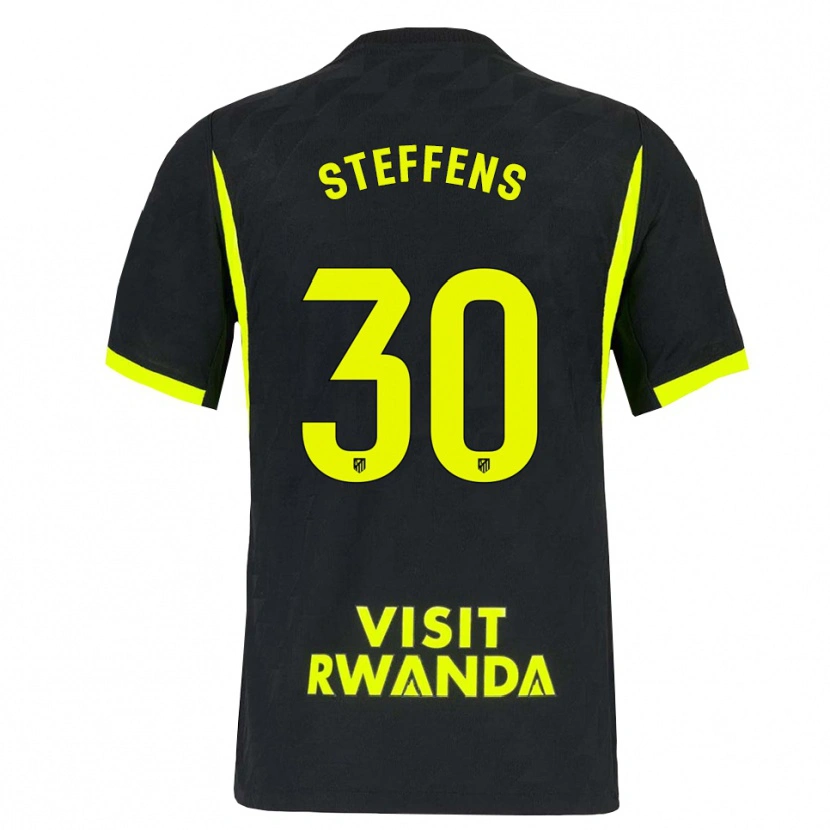 Danxen Herren Serva #30 Hellgrün Schwarz Auswärtstrikot Trikot 2026/27 T-Shirt