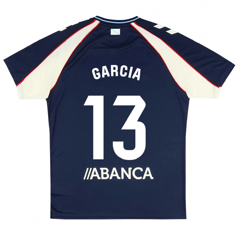 Danxen Herren Raul Garcia #13 Königsblau Rot Weiß Auswärtstrikot Trikot 2026/27 T-Shirt