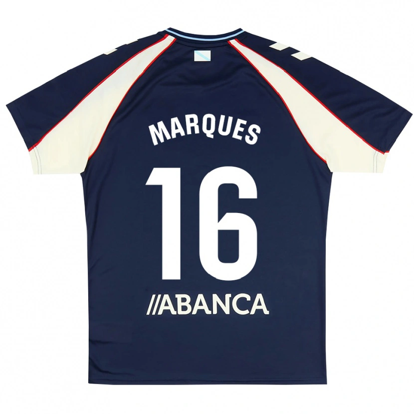 Danxen Herren Jailson Marques Siqueira #16 Königsblau Rot Weiß Auswärtstrikot Trikot 2026/27 T-Shirt