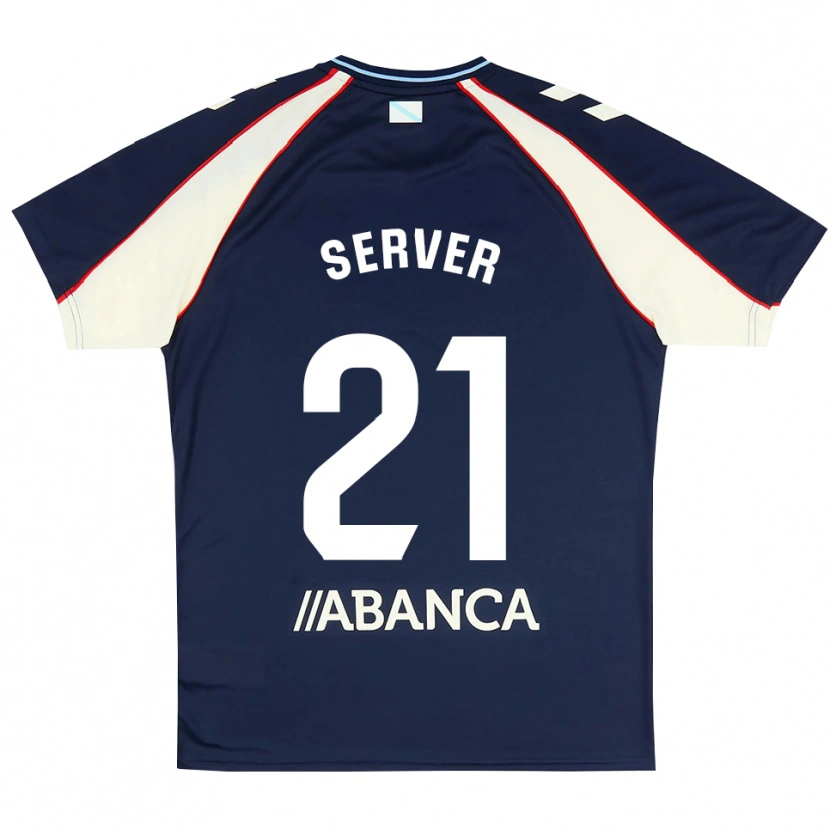 Danxen Herren Izan Server #21 Königsblau Rot Weiß Auswärtstrikot Trikot 2026/27 T-Shirt