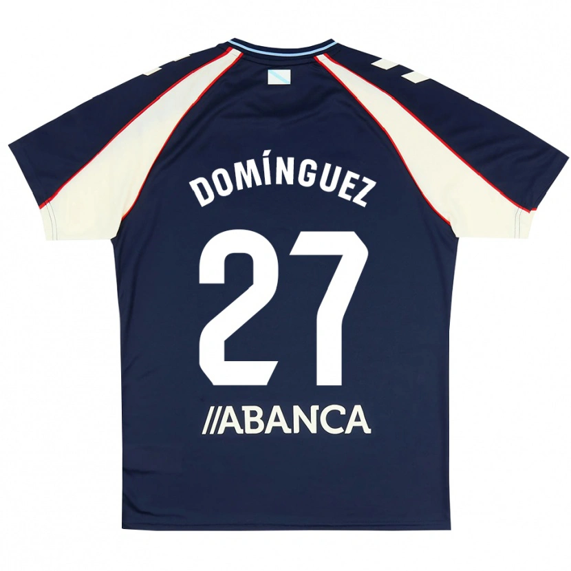 Danxen Herren Emma Domínguez #27 Königsblau Rot Weiß Auswärtstrikot Trikot 2026/27 T-Shirt